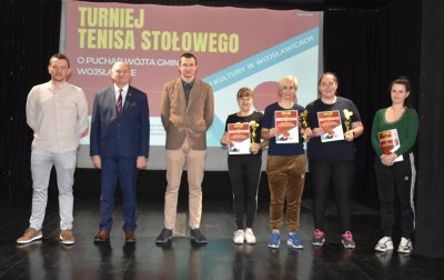 Turniej Tenisa Stołowego o Puchar Wójta Gminy Wojsławice 2025